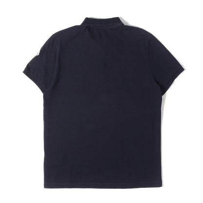 ロゴ ワッペン刺繍 ピケ ポロシャツ (MAGLIA POLO MANICA CORTA)