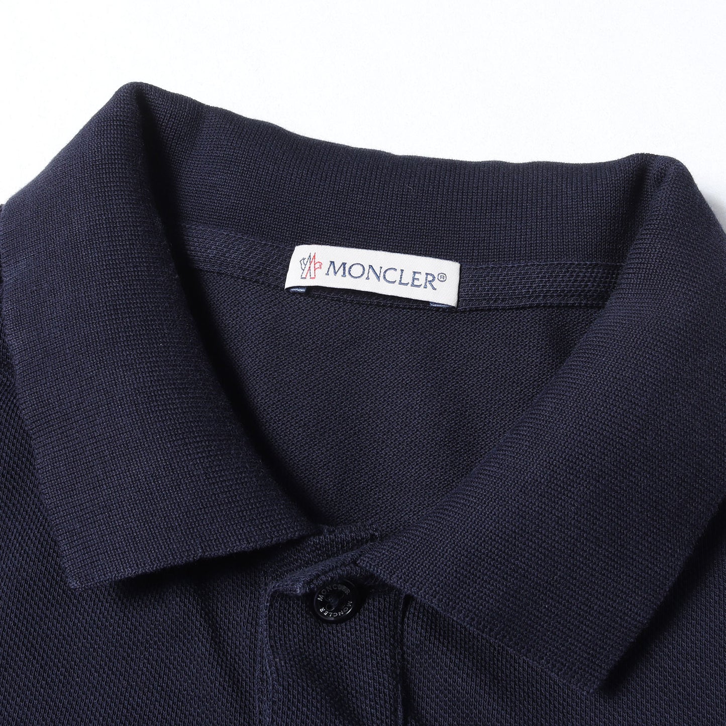 ロゴ ワッペン刺繍 ピケ ポロシャツ (MAGLIA POLO MANICA CORTA)