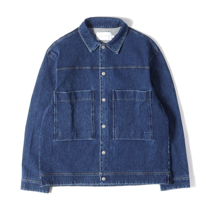 ストレッチ デニム トラッカー ジャケット (MAZARINE TRUCKER JACKET)