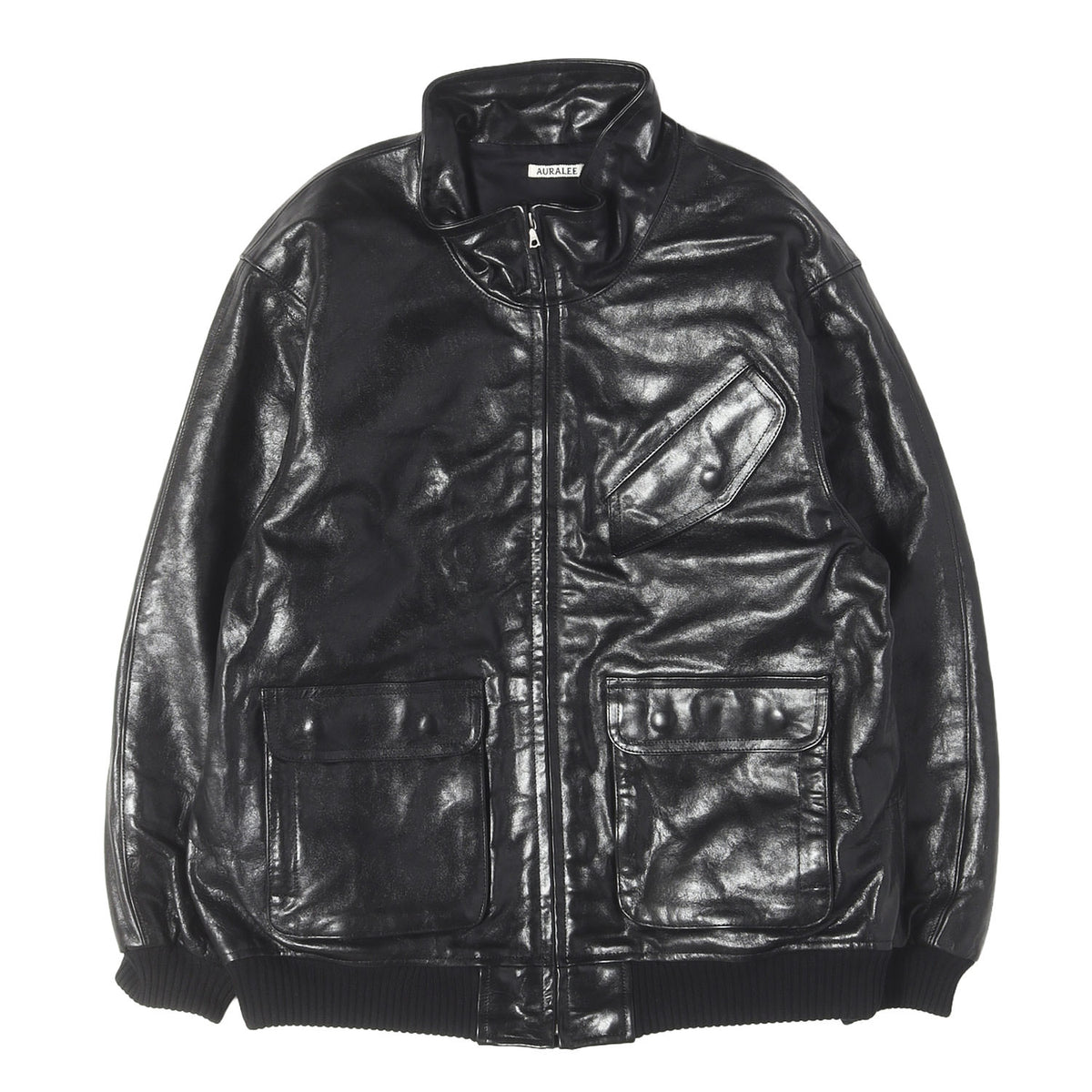 25AW ラムレザー ジップブルゾン (LAMB LEATHER ZIP BLOUSON)