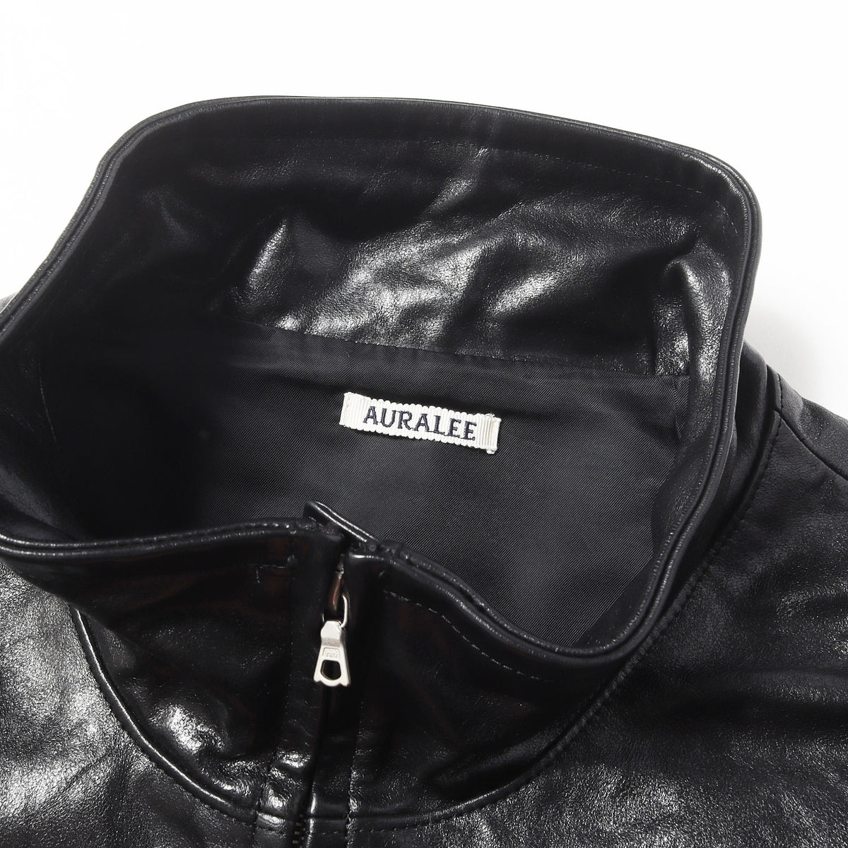 25AW ラムレザー ジップブルゾン (LAMB LEATHER ZIP BLOUSON)