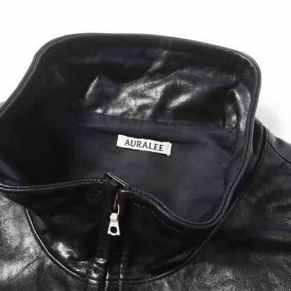 25AW ラムレザー ジップブルゾン (LAMB LEATHER ZIP BLOUSON)