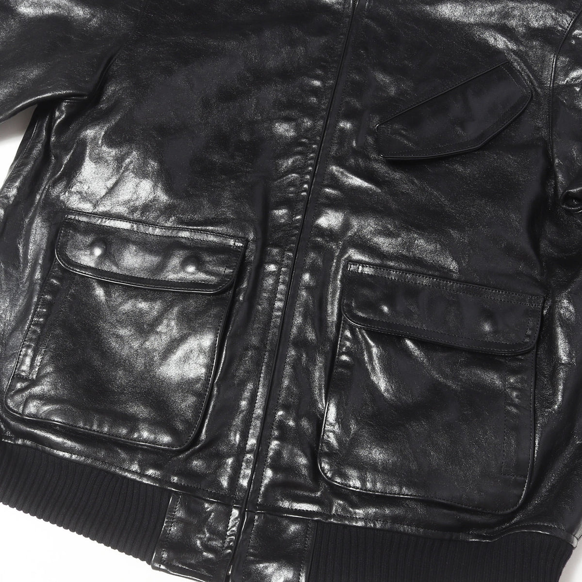 25AW ラムレザー ジップブルゾン (LAMB LEATHER ZIP BLOUSON)