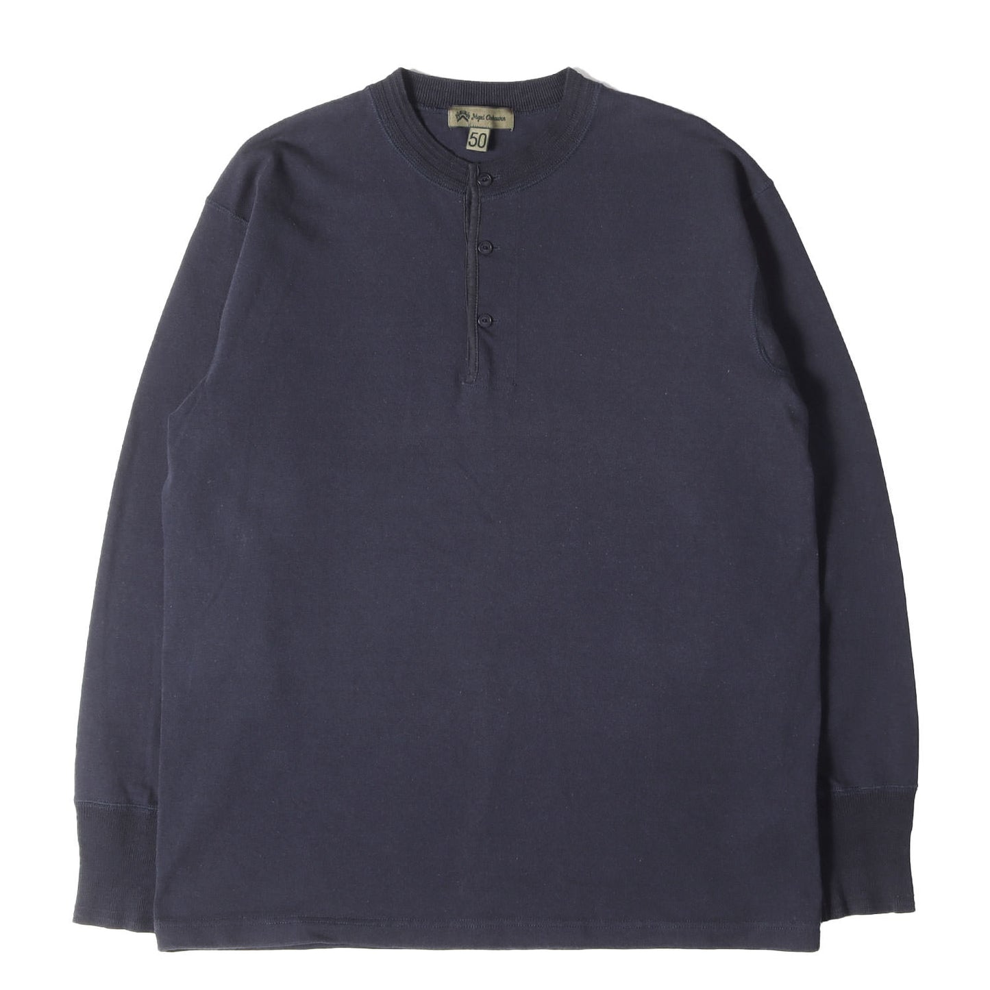 ヘンリーネック ロングスリーブ Tシャツ