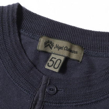 ヘンリーネック ロングスリーブ Tシャツ