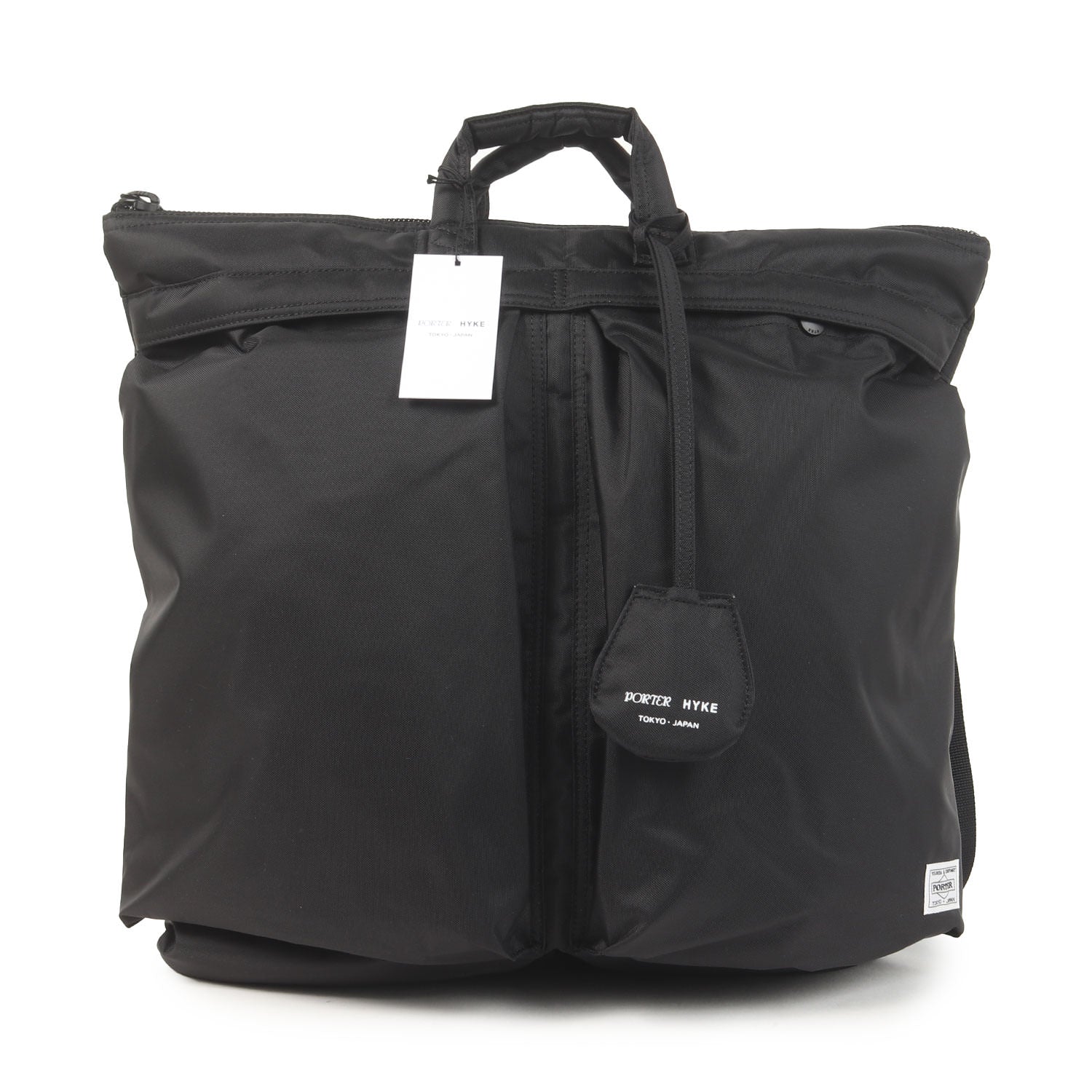新品 25AW PORTER × HYKE HELMET BAG ブラック HYKE＞×PORTER HELMET
