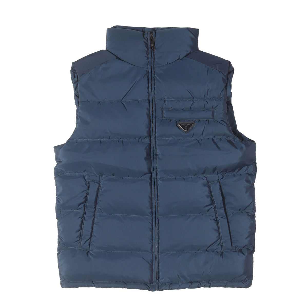 24AW トライアングルプレート ダウンベスト (Recycled Polyester Vest)