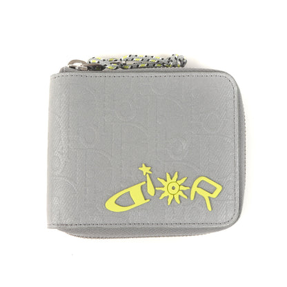 25SS × Lewis Hamilton オブリーク リフレクター ウォレット (Zipped Wallet in Dior Oblique Reflector Nylon)