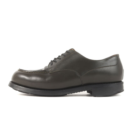 Uチップ ボックスカーフレザー ダービー ドレス シューズ (GOLF DERBY 641 402387-4)