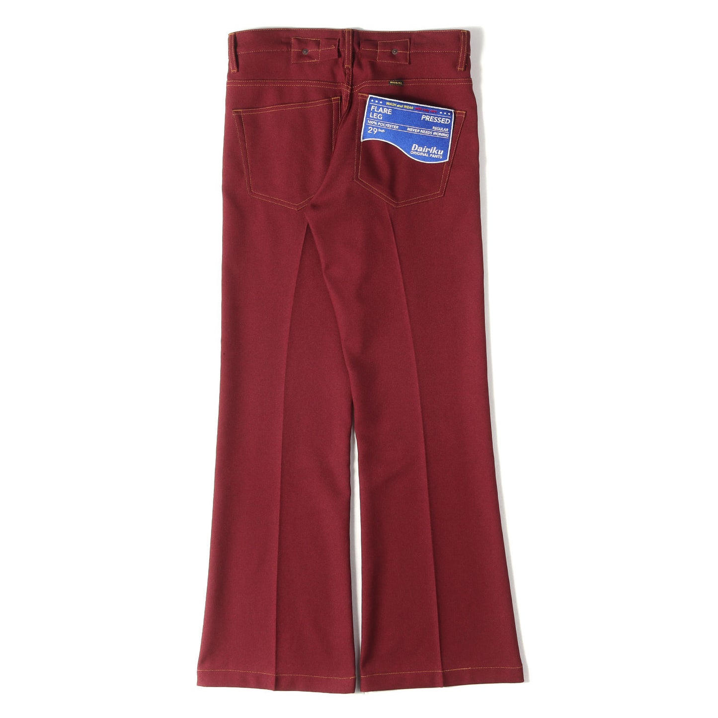 21AW フレア フラッシャープリーツドパンツ (Flare Flasher Pressed Pants)