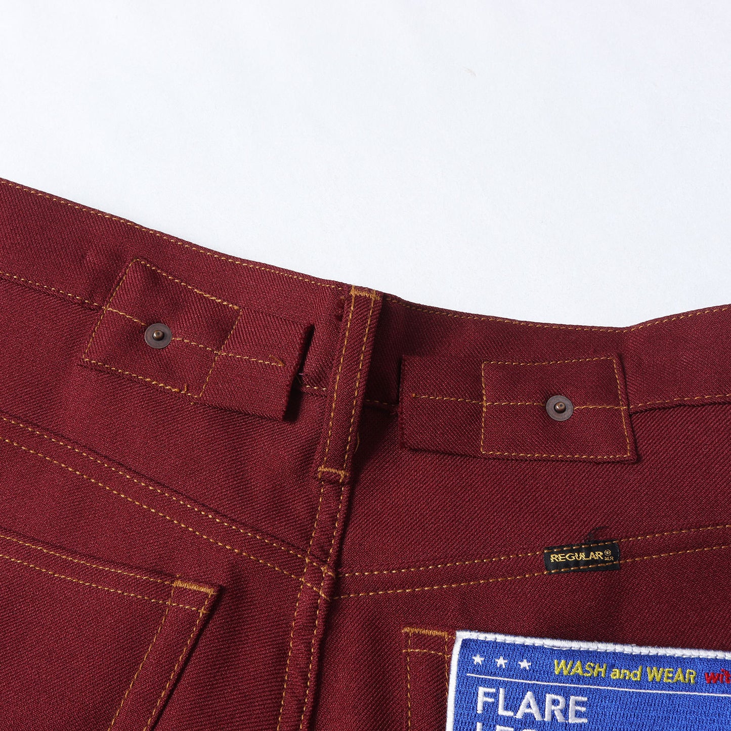 21AW フレア フラッシャープリーツドパンツ (Flare Flasher Pressed Pants)