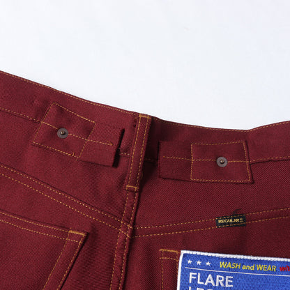 21AW フレア フラッシャープリーツドパンツ (Flare Flasher Pressed Pants)