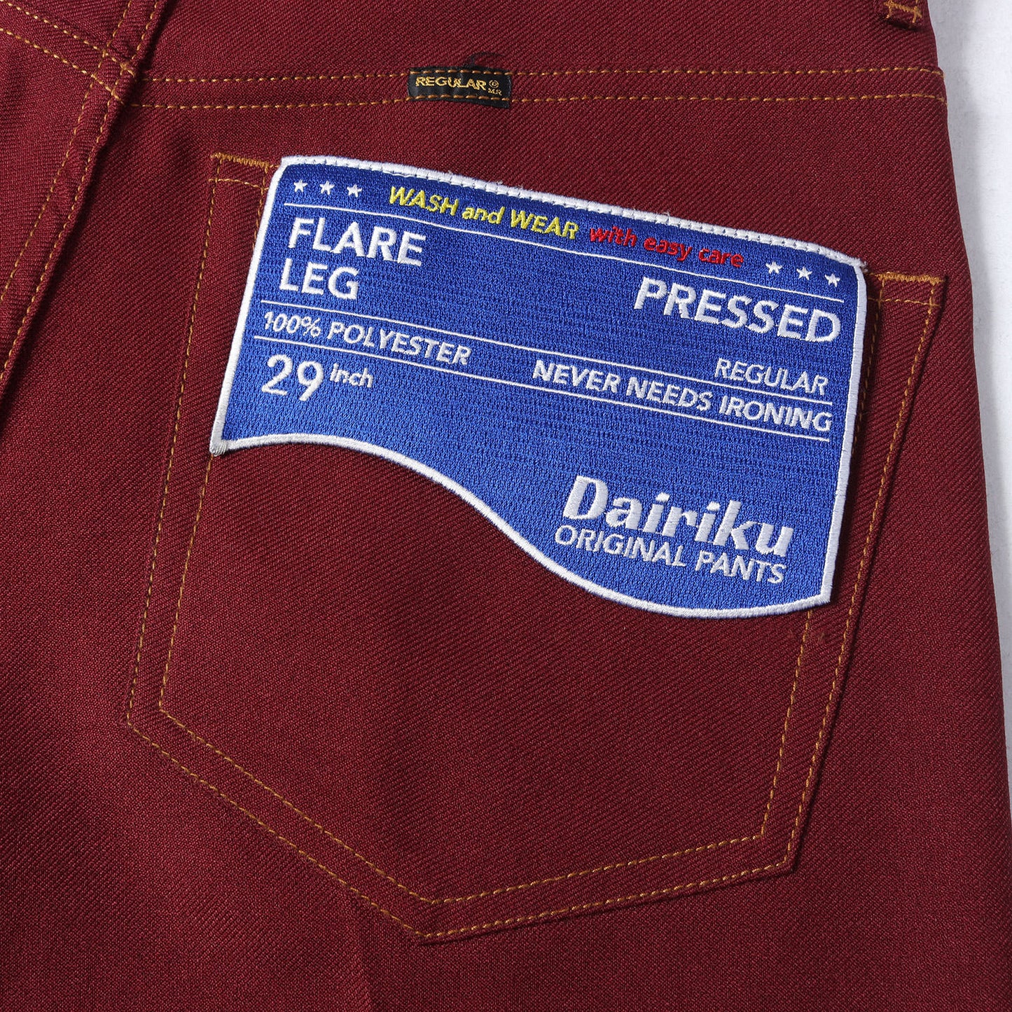 21AW フレア フラッシャープリーツドパンツ (Flare Flasher Pressed Pants)