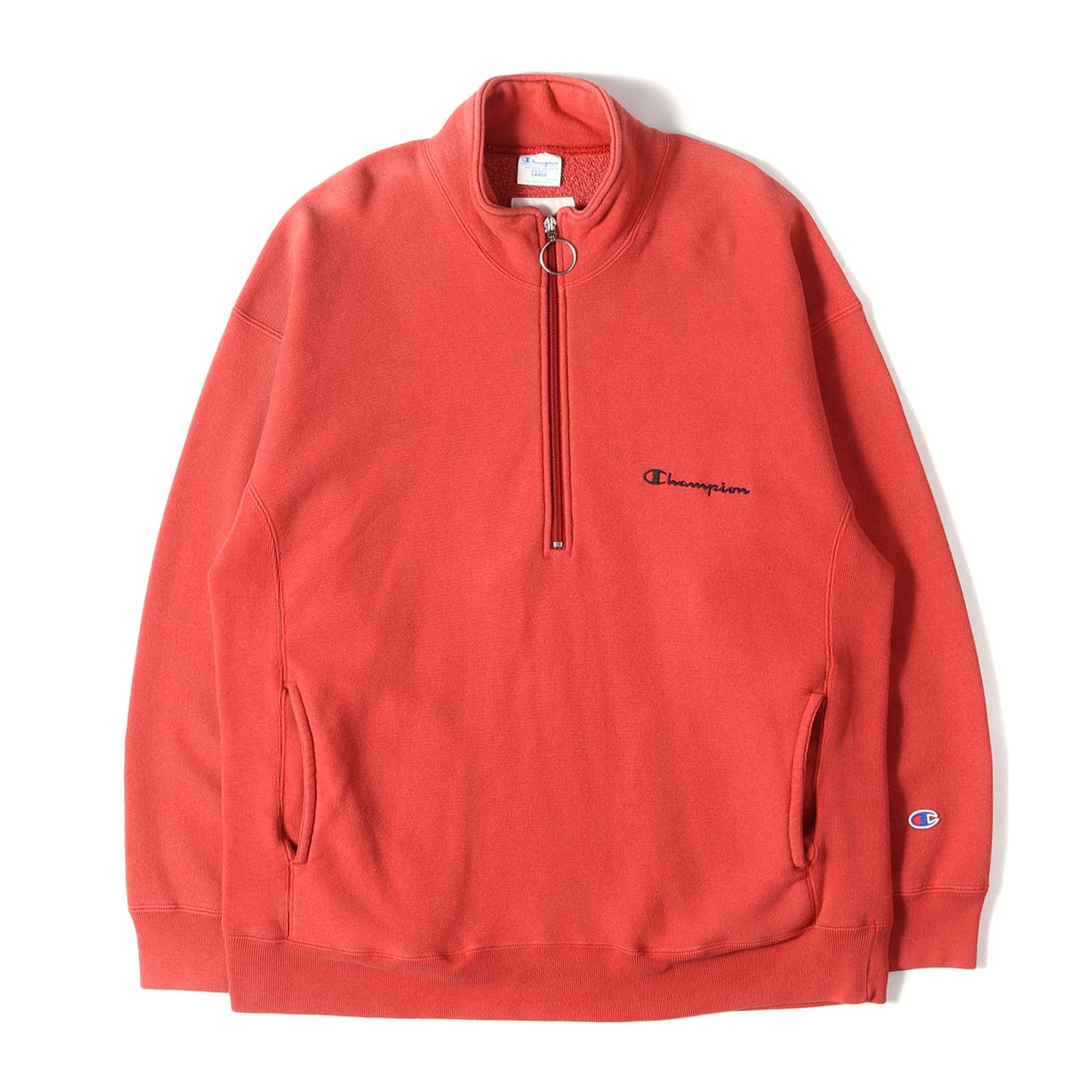 × Champion Reverse Weave ハーフジップ スウェット トレーナー (REVERSE WEAVE HALF ZIP)