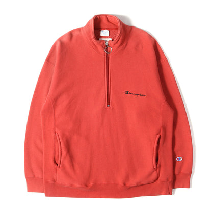 × Champion Reverse Weave ハーフジップ スウェット トレーナー (REVERSE WEAVE HALF ZIP)