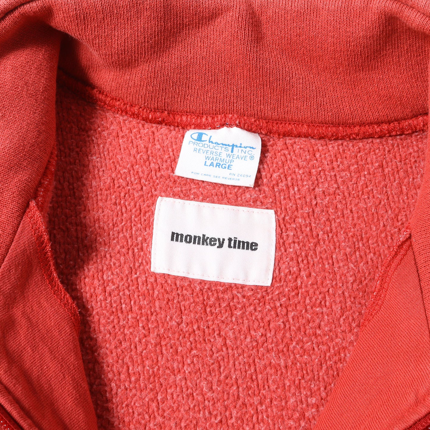 × Champion Reverse Weave ハーフジップ スウェット トレーナー (REVERSE WEAVE HALF ZIP)