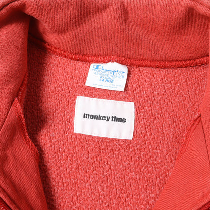 × Champion Reverse Weave ハーフジップ スウェット トレーナー (REVERSE WEAVE HALF ZIP)