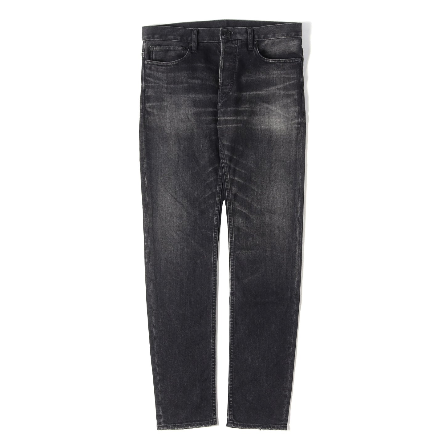 ユーズド加工 スーパースリム ストレッチデニム パンツ (S.Slim STR 5pocket USD)