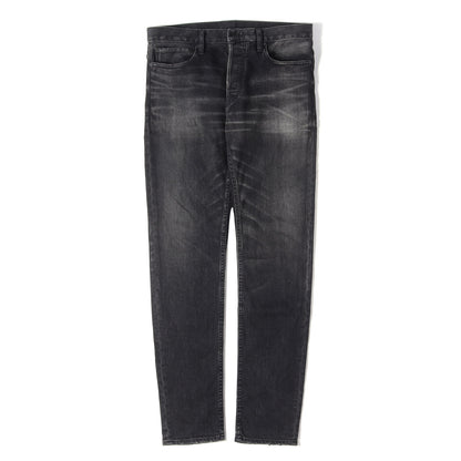 ユーズド加工 スーパースリム ストレッチデニム パンツ (S.Slim STR 5pocket USD)