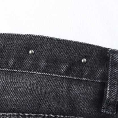 ユーズド加工 スーパースリム ストレッチデニム パンツ (S.Slim STR 5pocket USD)