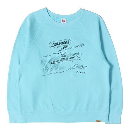 24SS × PEANUTS&CO. スヌーピー グラフィック ロゴ スウェット (SNOOPY × SD COWABUNGA! CREW)