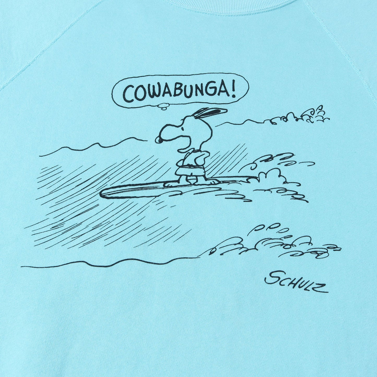 24SS × PEANUTS&CO. スヌーピー グラフィック ロゴ スウェット (SNOOPY × SD COWABUNGA! CREW)