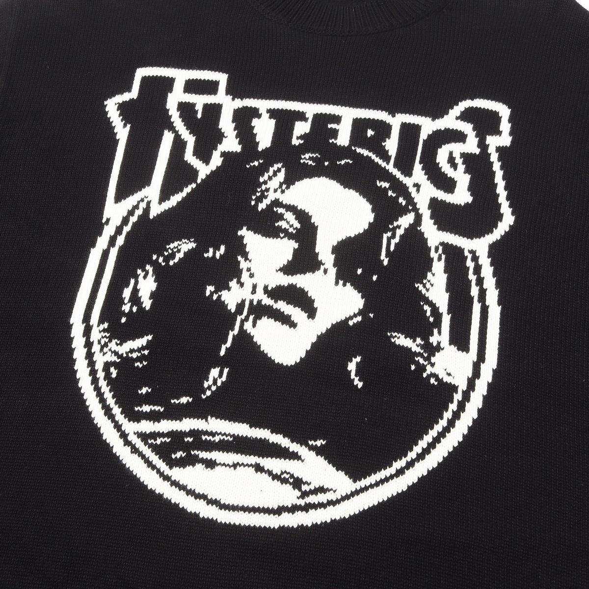 25AW ENDLESS ROCK編込 コットンニット セーター