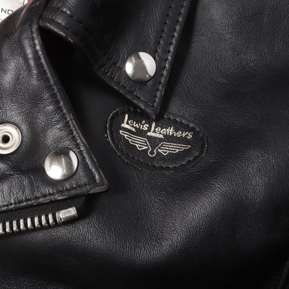 × Lewis Leathers LIGHTNING 391T ロゴ ペイント ライダースジャケット / 青山スペシャル