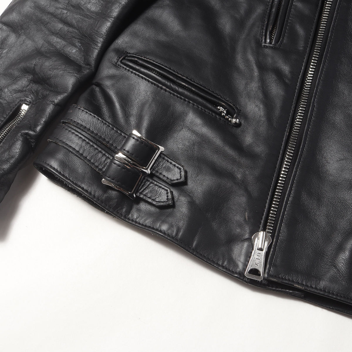 × Lewis Leathers LIGHTNING 391T ロゴ ペイント ライダースジャケット / 青山スペシャル
