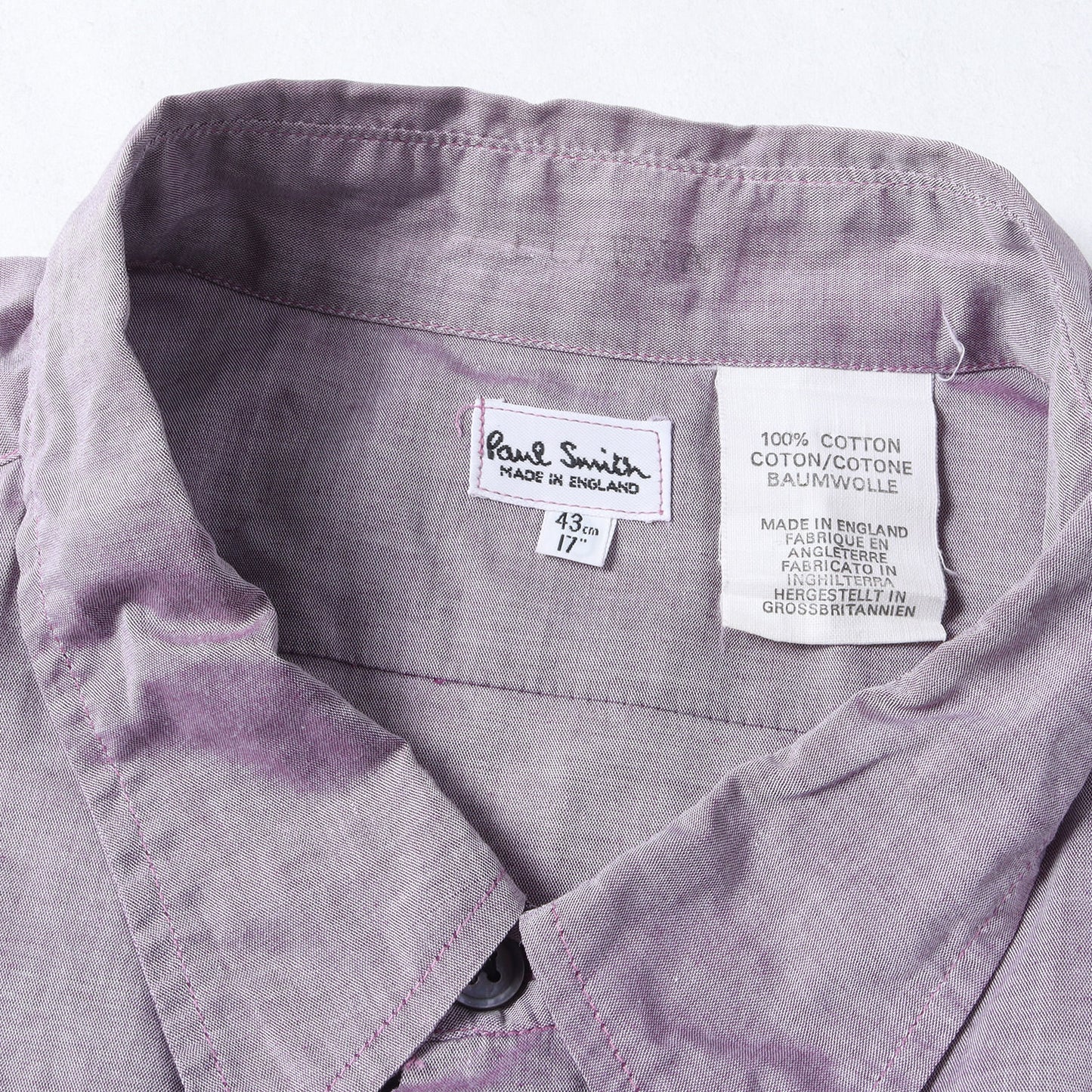 90s ブロード ドレス シャツ / MADE IN ENGLAND