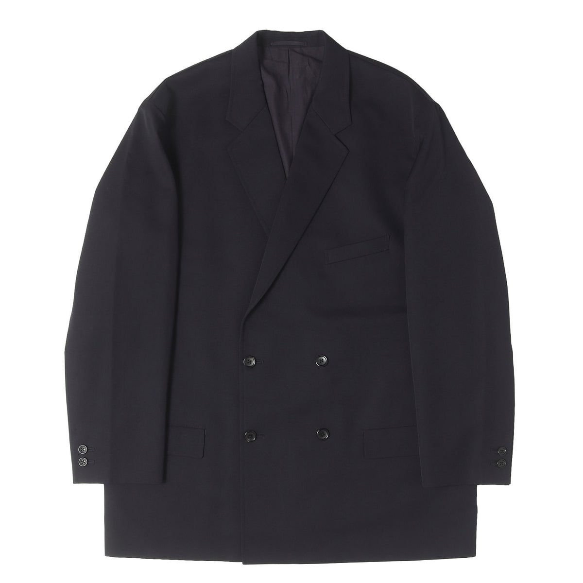 23AW スケールオフ ダブル ブレザー ジャケット (Scale Off Wool Double Jacket)
