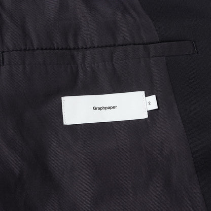 23AW スケールオフ ダブル ブレザー ジャケット (Scale Off Wool Double Jacket)