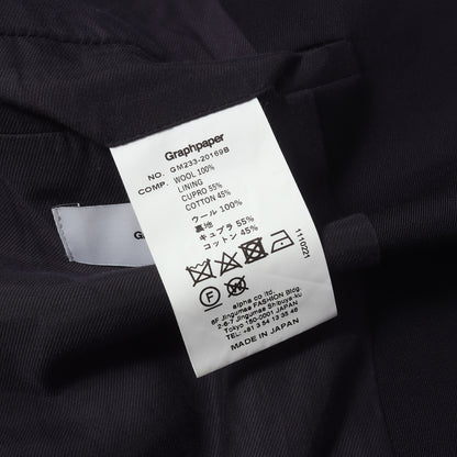 23AW スケールオフ ダブル ブレザー ジャケット (Scale Off Wool Double Jacket)