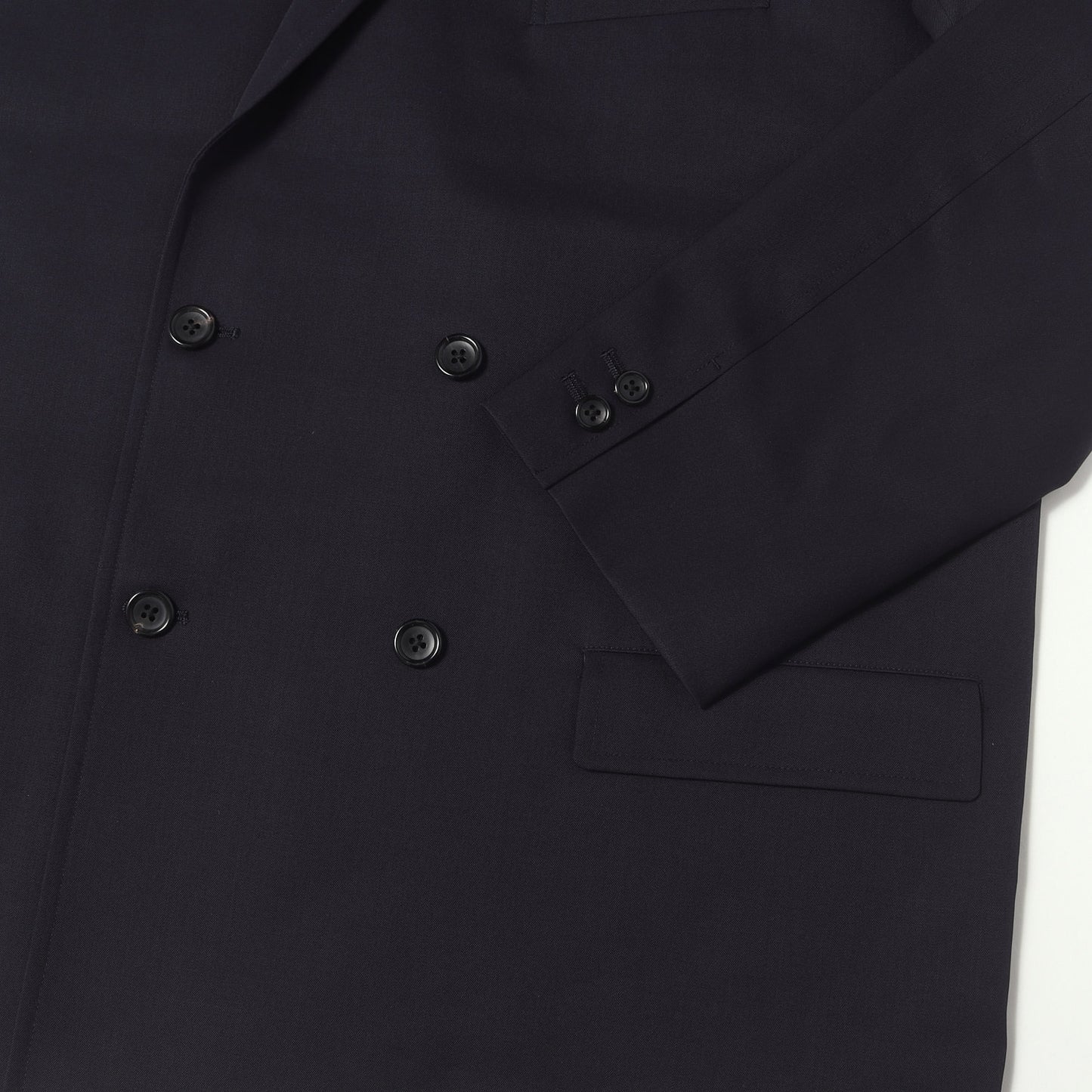 23AW スケールオフ ダブル ブレザー ジャケット (Scale Off Wool Double Jacket)
