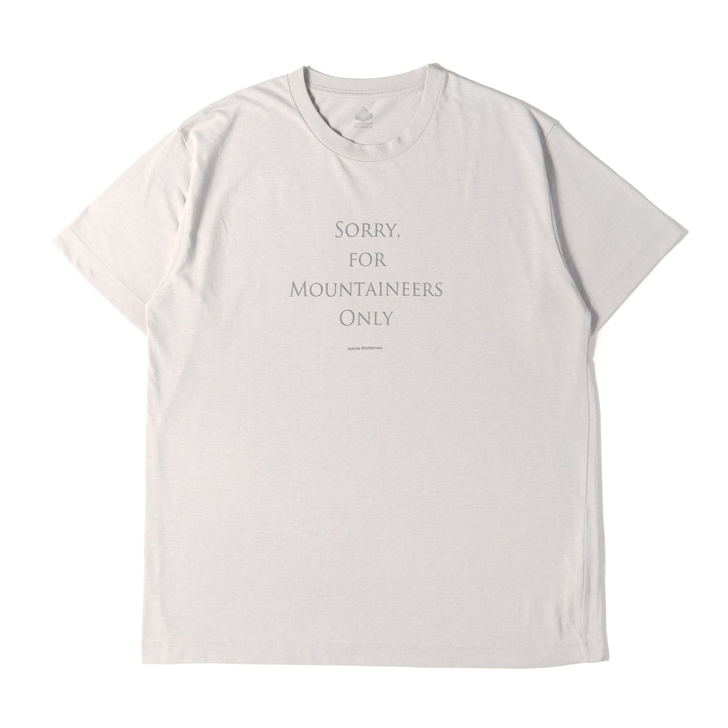 メッセージ ロゴ Tシャツ (Sorry Tee)