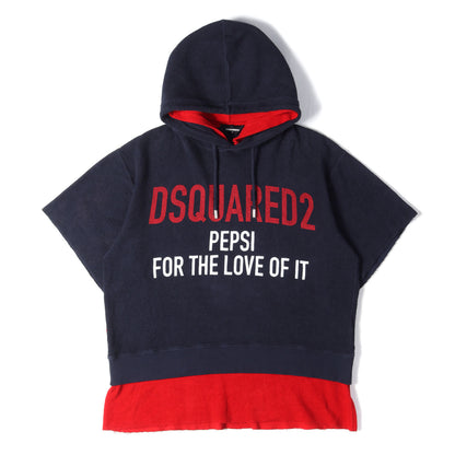 20SS × PEPSI ロゴ ループスウェット ショートスリーブ パーカー