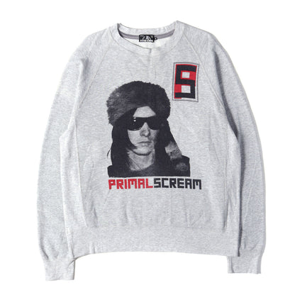× PRIMAL SCREAM フォトグラフィック スウェット トレーナー