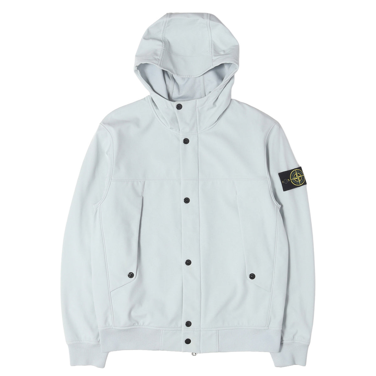 24SS ストレッチ フーデッド ブルゾン (40227 LIGHT SOFT SHELL-R)