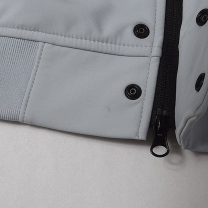 24SS ストレッチ フーデッド ブルゾン (40227 LIGHT SOFT SHELL-R)