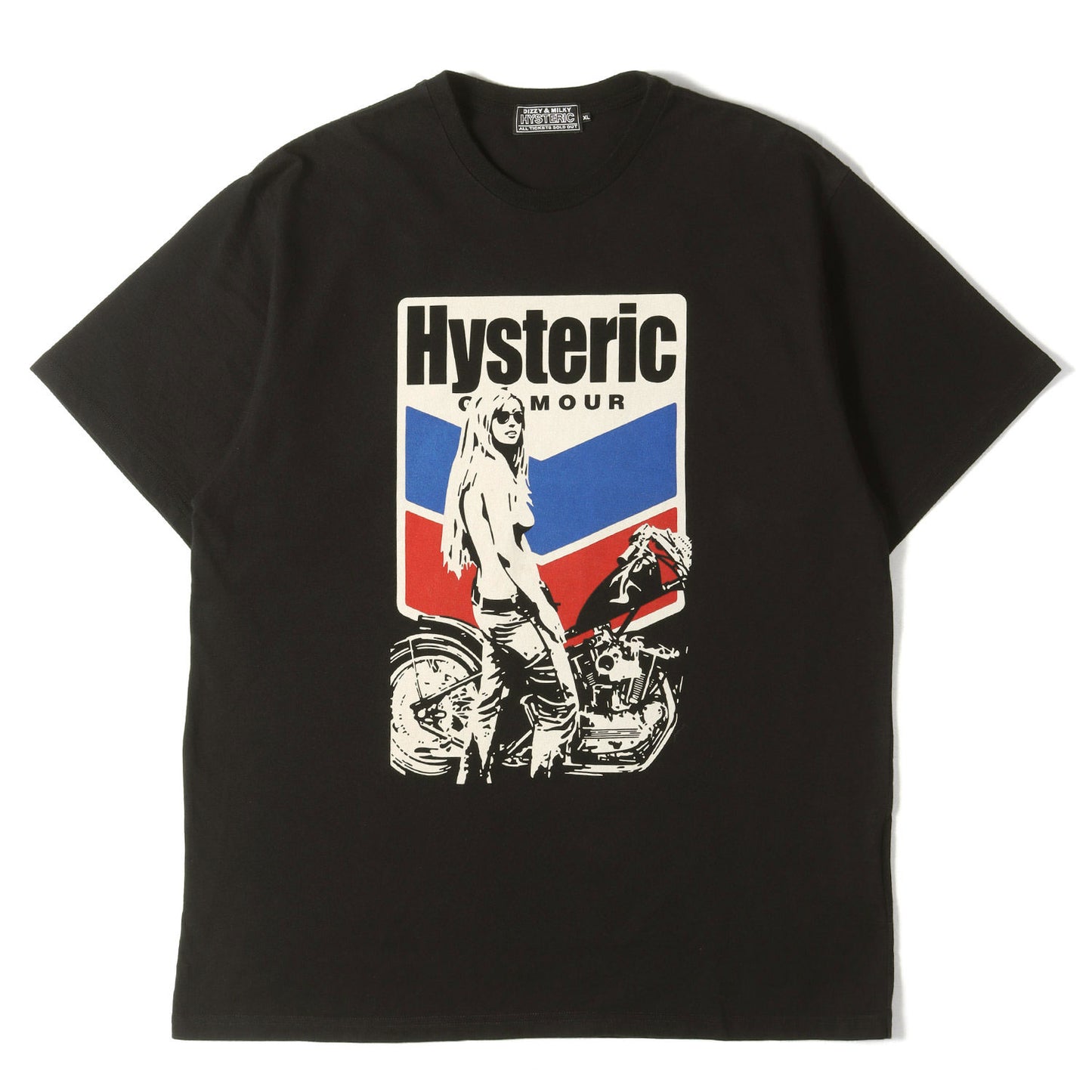 26SS MOTORCYCLE GIRL Tシャツ