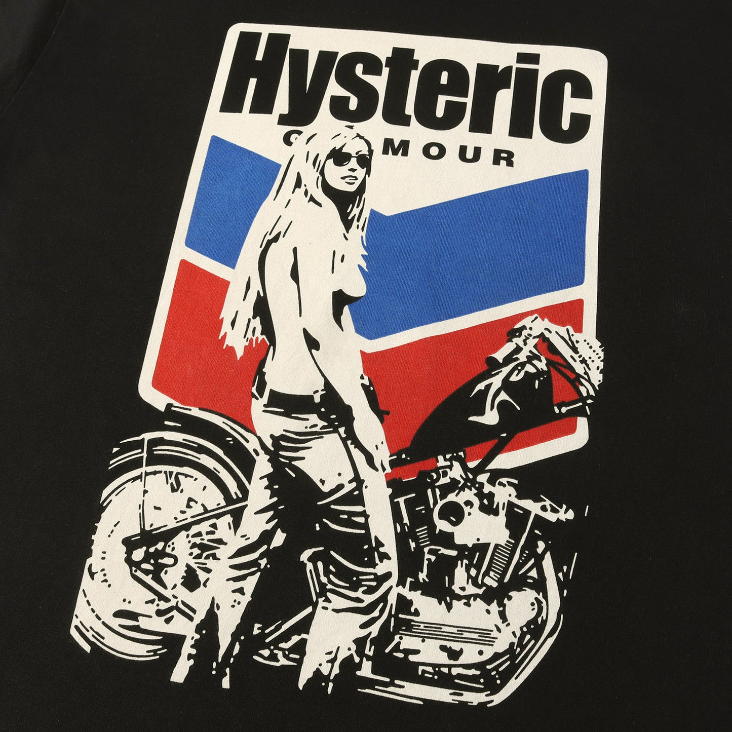 26SS MOTORCYCLE GIRL Tシャツ