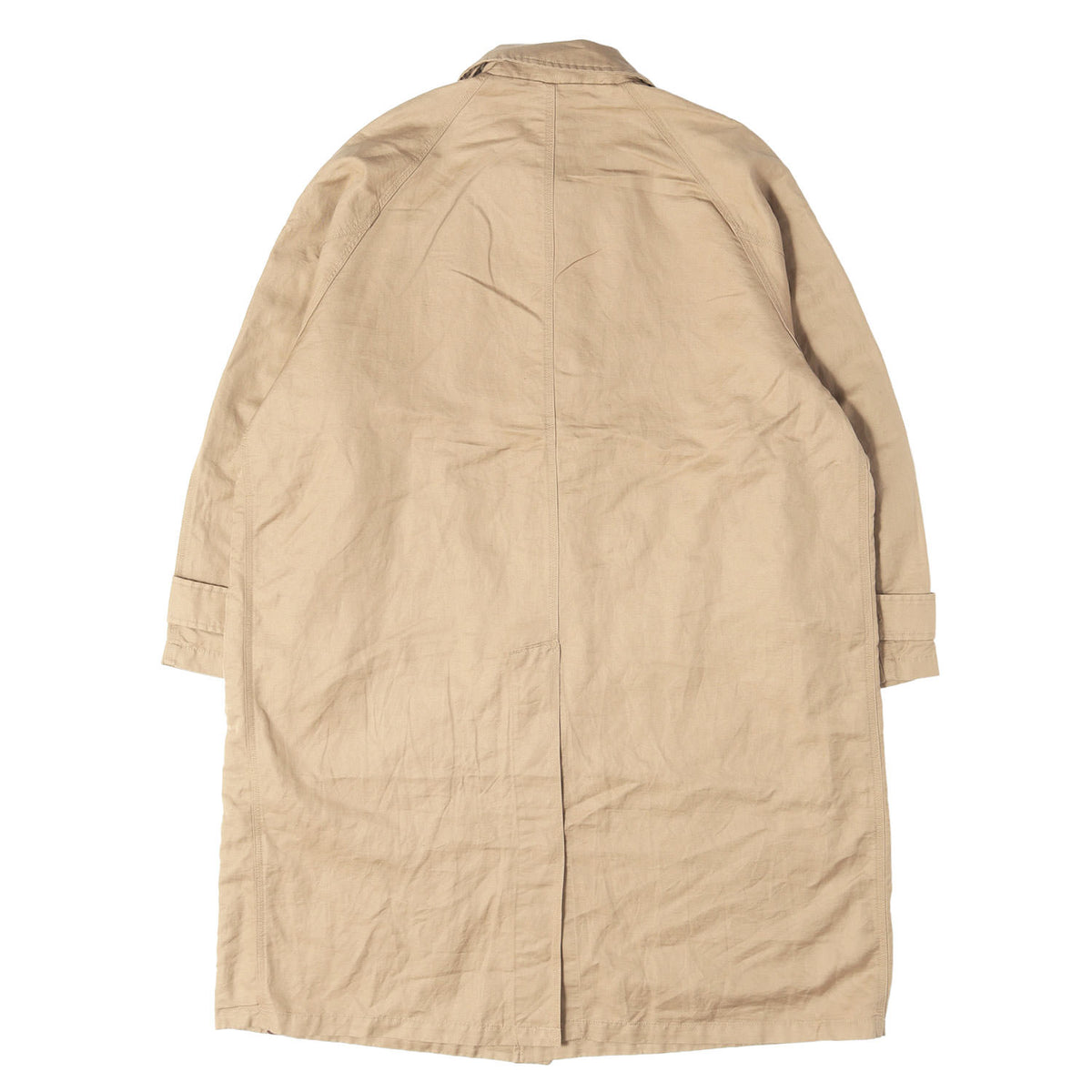 26SS ステンカラー バルマカーン スプリング コート (Cotton Linen Balmacaan)