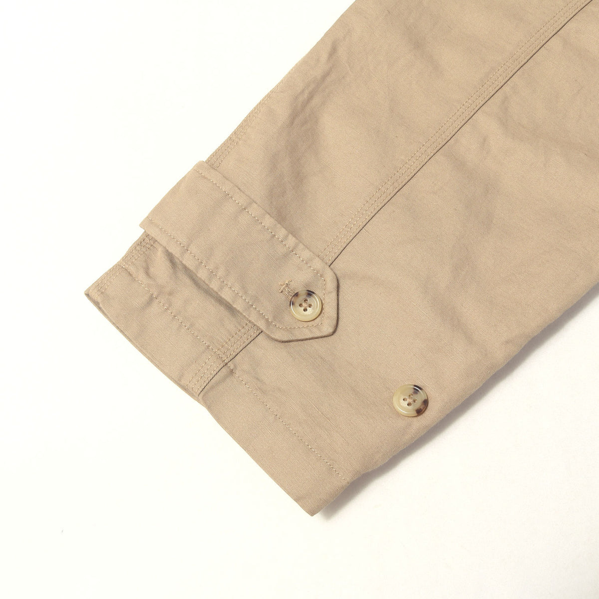 26SS ステンカラー バルマカーン スプリング コート (Cotton Linen Balmacaan)