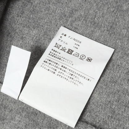 22AW × INVADER グラフィック ジャガード ニット セーター (Invader Knit Sweater)