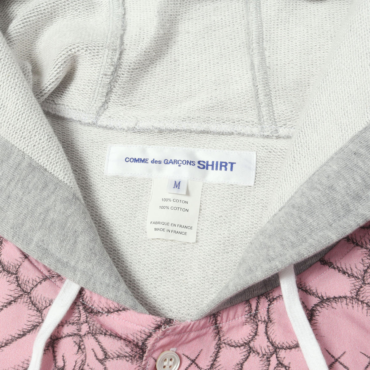 21AW × KAWS グラフィック スウェット パーカー シャツ
