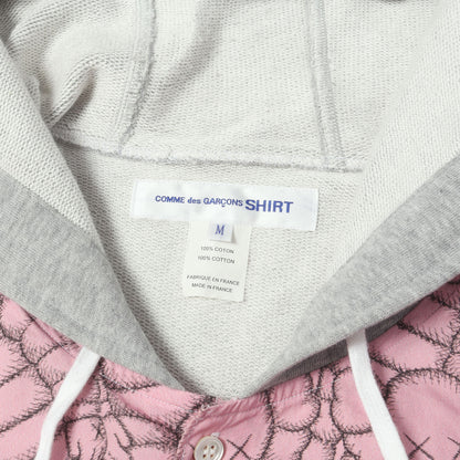 21AW × KAWS グラフィック スウェット パーカー シャツ