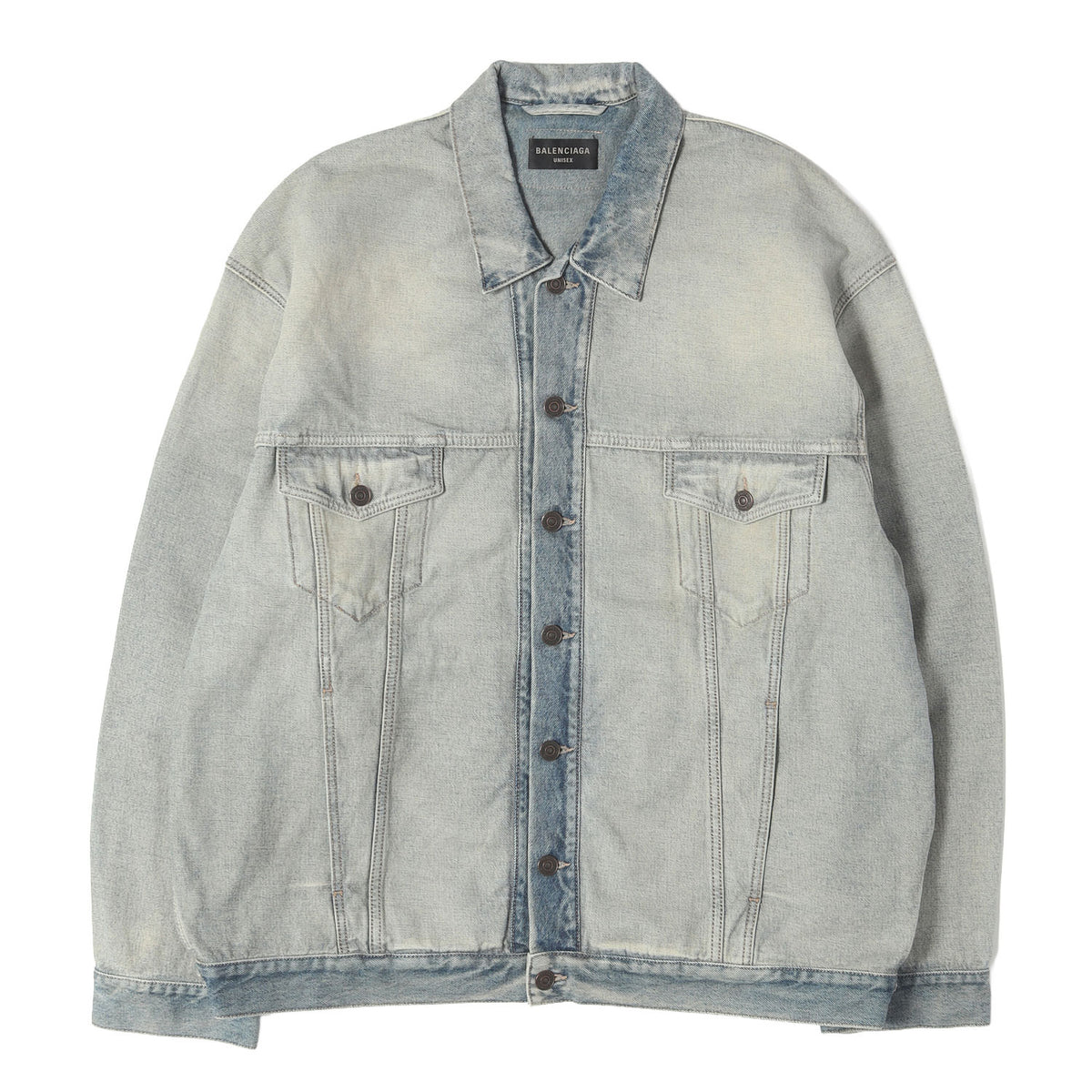 24SS インサイドアウト デニム トラッカージャケット (Oversized Denim Jacket)
