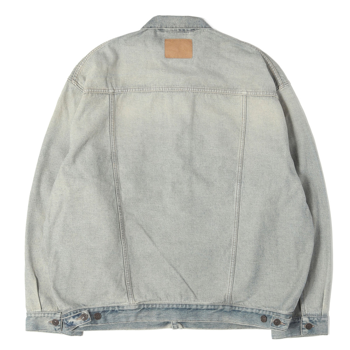 24SS インサイドアウト デニム トラッカージャケット (Oversized Denim Jacket)