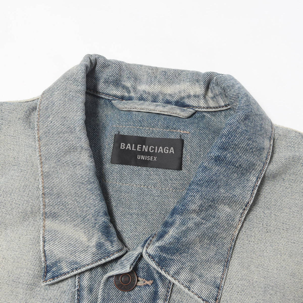 24SS インサイドアウト デニム トラッカージャケット (Oversized Denim Jacket)