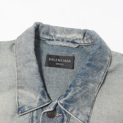 24SS インサイドアウト デニム トラッカージャケット (Oversized Denim Jacket)